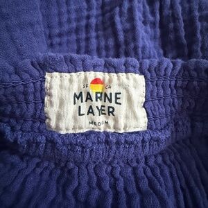 Marine Layer Skirt - Blue